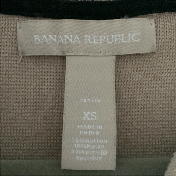 🖤5/$25  Banana Republic Beige black Sweater - Picture 3 of 8